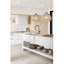 Hadfair 600 x 600mm Beige Terrazzo Look Porcelain Tile