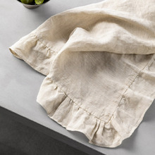 Ruffle Linen Napkins (Set of 4)