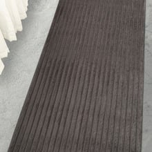 Dark Grey Galleria Power-Loomed Runner