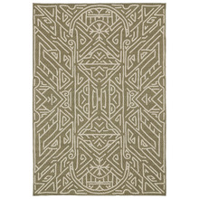 Green Erinome Machine Washable Indoor/Outdoor Rug