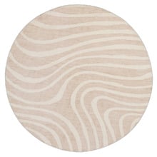 Zephyr Alure Machine Washable Round Rug