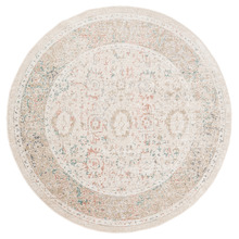 Vespera Seymour Traditional Round Rug