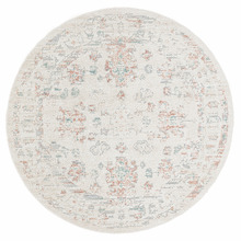 Vespera Juniper Traditional Round Rug