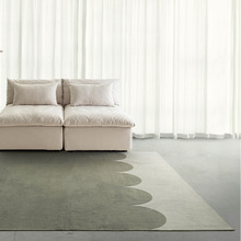 Green Norris Machine Washable Rug