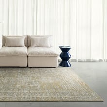 Grey Corvallis Traditional Machine Washable Rug