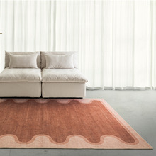 Pink Pierre Machine Washable Rug