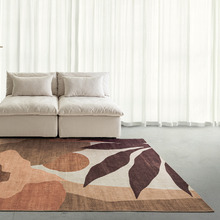 Burgundy Getty Machine Washable Rug