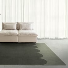 Dark Green Norris Machine Washable Rug