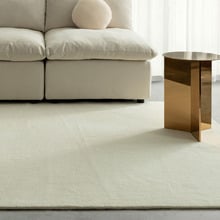 Cream Tessara Machine Washable Rug