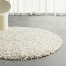 Cream Tle Marion Power-Loomed Round Rug