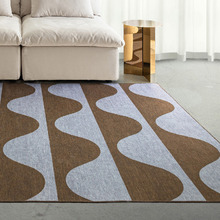 Brown & Blue Keoni Machine Washable Indoor/Outdoor Rug