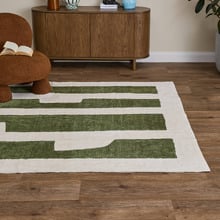 Olive Yorkville Machine Washable Rug