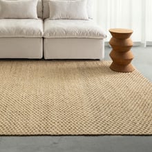 Larson Hand-Woven Jute & Cotton Rug