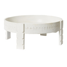 Halston Round Mango Wood Coffee Table
