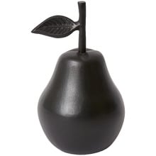 Black Pear Aluminium Ornament