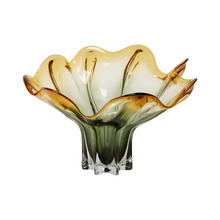 30cm Amber Renee Glass Vase