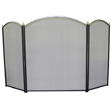 3 Fold Irvine Fire Screen