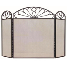 3 Fold Galetti Heavy-Duty Fire Screen