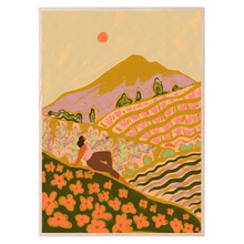 Field of Flowers Printed Wall Art