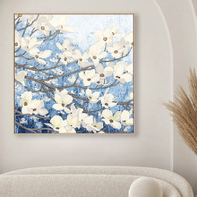 Dogwood Blossoms II Canvas Wall Art