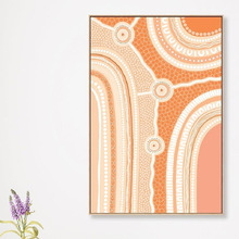My Three Pathways Earth Canvas Wall Art