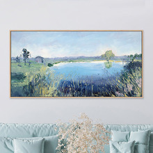 Mudgee Vineyard Dam Canvas Wall Art