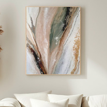 Terrestrial Veins Canvas Wall Art