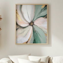 Fluid Design Evoke Nature's Elegance Canvas Wall Art