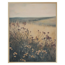 Landscape Wild Flower Canvas Wall Art
