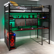 BattleBunk Loft Bed with Gaming Desk