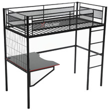 Icarus High-Sleeper Bed with Gaming Desk