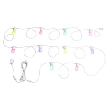 10 Multi-Coloured Nikola Festoon Lights