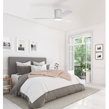 Iluka 132cm DC Low Profile Ceiling Fan with LED Light