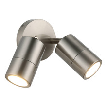 Fremantle Stainless Steel Outdoor Wall Spotlight