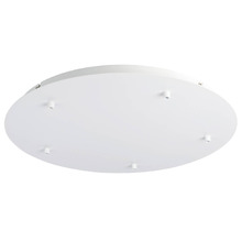 Zain Steel 3 hole Ceiling Plate