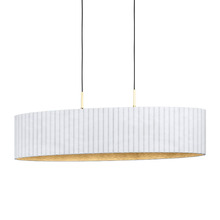 Tamaresco Steel & Velvet 2 Light Pendant