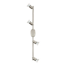 Buzz Steel Adjustable 4 Light Wall Spotlight