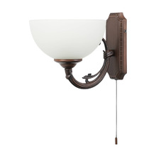Savoy Frosted Glass Wall Light