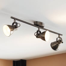 Seras Steel 3-Light Bar Spotlight