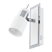 Davida II Steel Adjustable Wall Spotlight