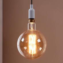 Radiance Giant E27 Golf Ball 8W Amber 30.5cm LED Filament Bulb