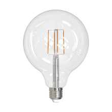 Prism E27 Round 5W Dimmable LED Filament Bulb