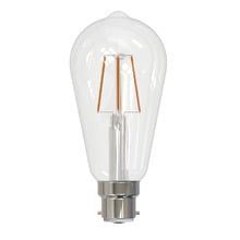 Shimmer B22 Tubular 5W Dimmable LED Filament Bulb