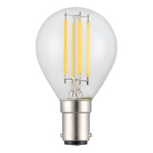 Plasma B15 Pear 4W Dimmable LED Filament Bulb