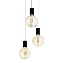 Pozueta Steel 3 Light Pendant