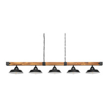 Oldbury Steel 5 Light Pendant
