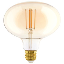 Almira E27 Fancy Round XL Warm White 4.5W LED Filament Bulb