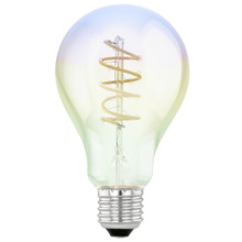 Elvo E27 Pear Warm White 4W Rainbow LED Filament Bulb