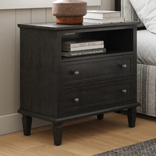 Elrond 2 Drawer Bedside Table