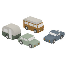 Flexa 4 Piece Toy Car Set